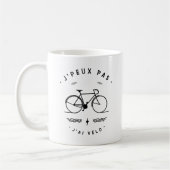 Ik kan niet fietsen koffiemok (Links)