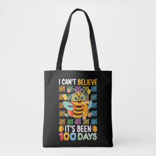 Ik kan niet geloven dat het al 100 dagen school is tote bag