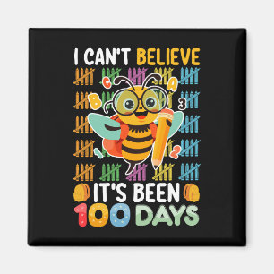 Ik kan niet geloven dat het al 100 dagen school zi magneet