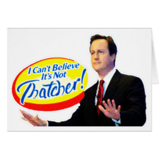 Ik kan niet geloven dat het niet Thatcher is.