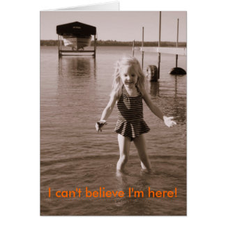 Ik kan niet geloven dat ik hier ben!