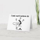 IK KAN NIET GELOVEN DAT JE OP *50* BIRTHDAY BENT FEESTDAGEN KAART (Voorkant)