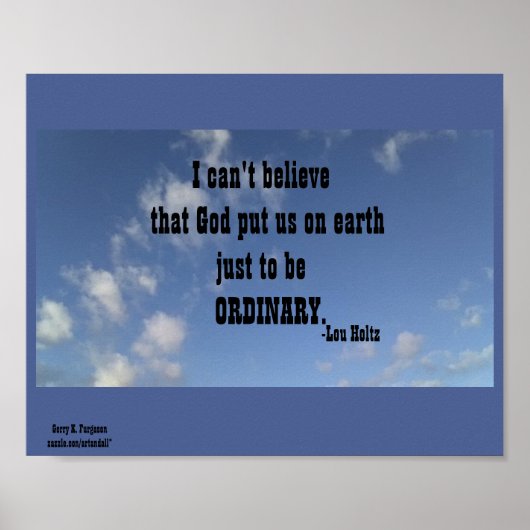 IK KAN NIET GELOVEN DAT LOU HOLTZ POSTER (Voorkant)