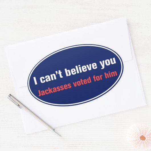 Ik kan niet geloven... Sticker (Envelop)