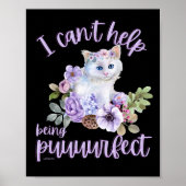 IK KAN NIET HELPEN OM EEN grappig cadeautje te MAK Poster (Voorkant)