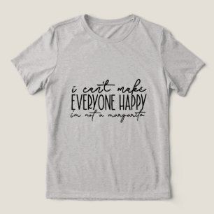 IK KAN NIET IEDEREEN GELUKKIG MAKEN Tri-Blend SHIRT