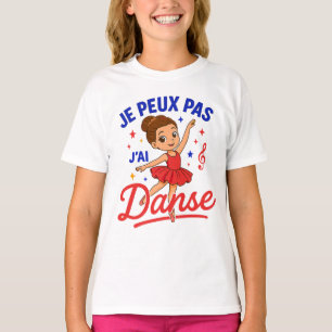 Ik Kan Niet Ik Heb Ballet Danseres Ballerina T-shirt