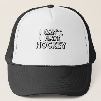 Ik kan niet. Ik heb Hockey Trucker Pet