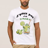 Ik kan niet... Ik heb je punch. T-shirt (Voorkant)
