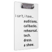 Ik kan niet, ik heb... klembord (Rechts)