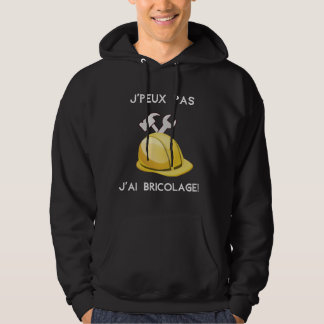 Ik kan niet, ik heb klusjes hoodie