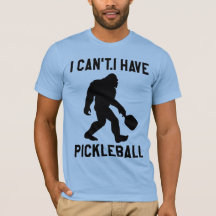 Ik kan niet, ik heb pickleball - Bigfoot grappig