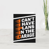 Ik kan niet, ik heb plannen in de garage Autoliefh