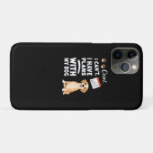 Ik Kan Niet, Ik Heb Plannen Met Mijn Hond – Grappi Case-Mate iPhone Case (Achterkant (horizontaal))