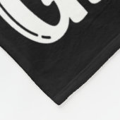 Ik Kan Niet Kalm Blijven Ik Ben De Neef Van De Bru Fleece Deken (Hoek)