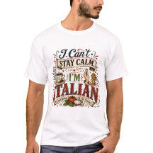 Ik kan niet kalm blijven, ik ben Italiaans