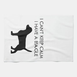 "Ik kan niet kalm blijven, ik heb een handdoek voo