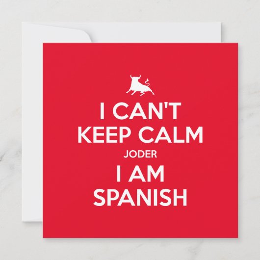 Ik kan niet kalm houden. (Voorkant)