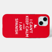 Ik kan niet kalm houden. Case-Mate iPhone case (Achterkant (horizontaal))