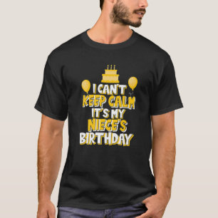 Ik kan niet kalm houden... het is de Birthday Cele T-shirt