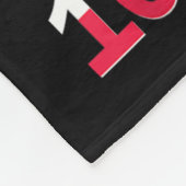 Ik kan niet kalm houden. Het is mijn dochter's tie Fleece Deken (Hoek)