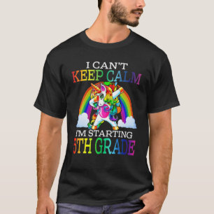 Ik kan niet kalm houden... ik begin 5e graads Unic T-shirt