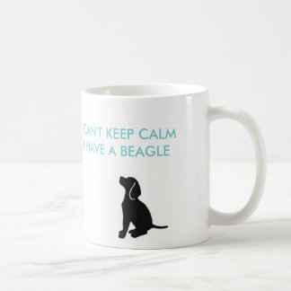 Ik kan niet kalm houden... ik heb een beagle mok. koffiemok