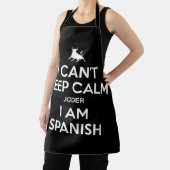 Ik kan niet kalm houden. schort (Insitu)