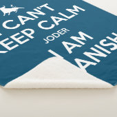 Ik kan niet kalm houden. sherpa deken (3/4)