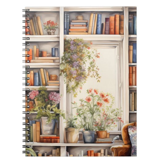 Ik kan niet leven zonder boekenliefhebber notitieboek (Voorkant)