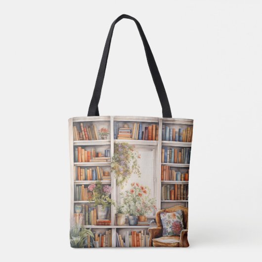 Ik kan niet leven zonder boekenliefhebber tote bag (Achterkant)