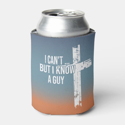 Ik kan niet... Maar ik ken een man. Blikjeskoeler (Blikje Voorkant)