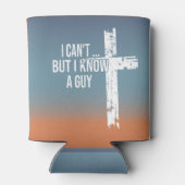 Ik kan niet... Maar ik ken een man. Blikjeskoeler (Achterkant)