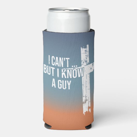 Ik kan niet... Maar ik ken een man. Seltzer-Koelbo Seltzer Blikjeskoeler (Seltzer Voorkant)