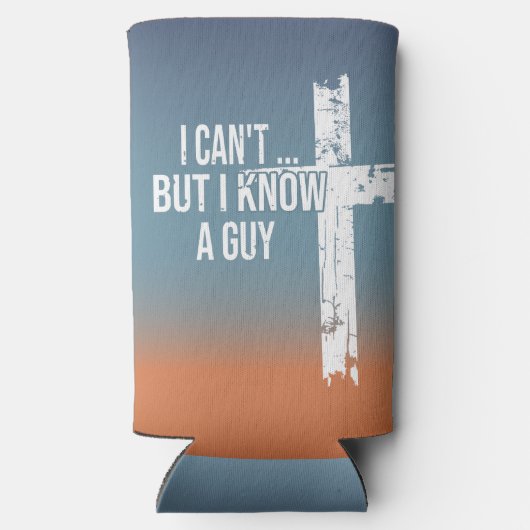 Ik kan niet... Maar ik ken een man. Seltzer-Koelbo Seltzer Blikjeskoeler (Achterkant)