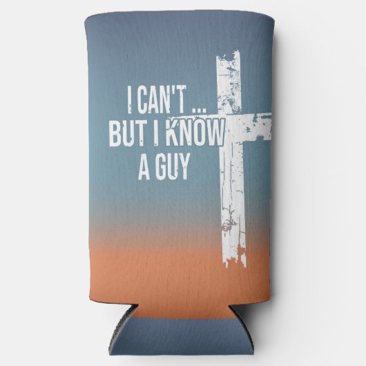 Ik kan niet... Maar ik ken een man. Seltzer-Koelbo Seltzer Blikjeskoeler (Voorkant)