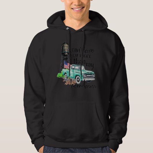 Ik kan niet meer van je houden dan van mijn Hometo Hoodie (Voorkant)