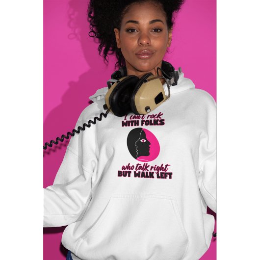 Ik kan niet met mensen rocken hoodie