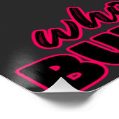 Ik kan niet met mensen rocken perfect poster (Hoek)