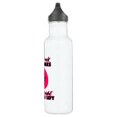 Ik kan niet met mensen rocken waterfles  (Rechts)