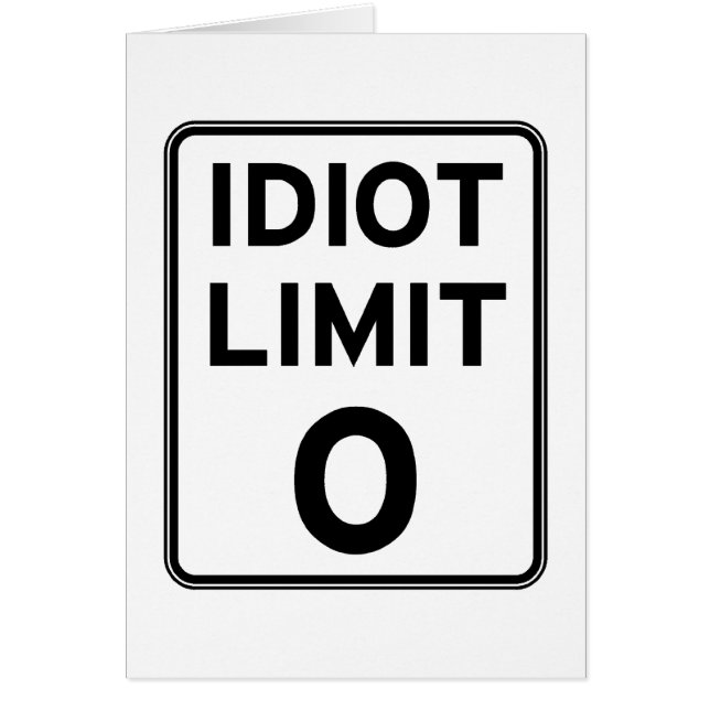 Ik kan niet met nog meer idioten omgaan (Voorkant)