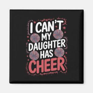 Ik kan niet, mijn dochter heeft cheerleading magneet