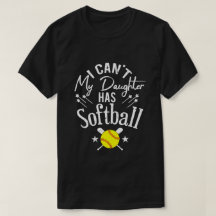 Ik Kan Niet Mijn Dochter Heeft Softbal Trots Ouder