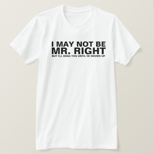 IK KAN NIET MIJNHEER ZIJN. HET RECHT OM, T-SHIRT (Design voorkant)