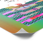 Ik kan niet op water lopen poster (Hoek)