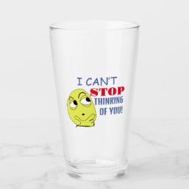 Ik kan niet ophouden met aan je denken glas