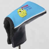 Ik kan niet ophouden met aan je denken golfheadcover (3/4 voorkant)