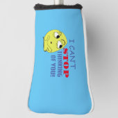 Ik kan niet ophouden met aan je denken golfheadcover (Draai 90)