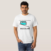 Ik kan niet ophouden met denken aan schimmels t-shirt (Voorkant volledig)