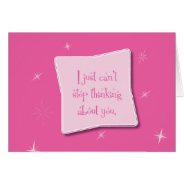 Ik kan niet ophouden met over jou te denken